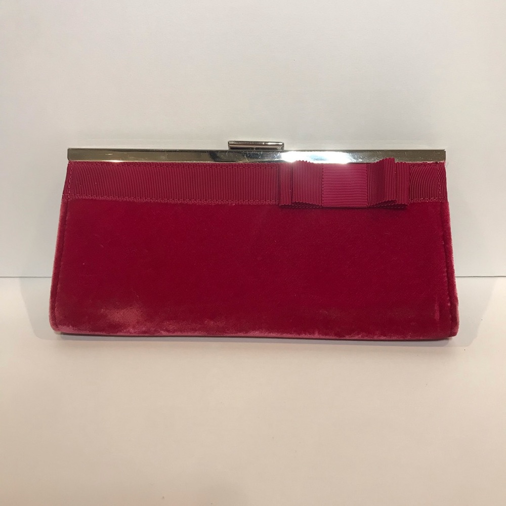 Banana Republic Velvet Clutch